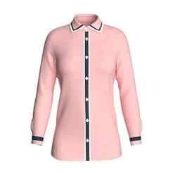 Ladies Pink Shirt  | Marvelous / Clo3d / obj / fbx