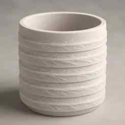 Layered Frost Planter STL