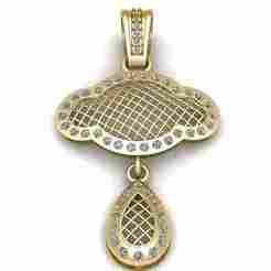 LEAF STYLE  EARRING   3D PRINTABLE MODEL