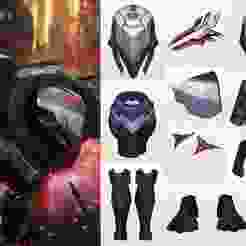 League of Legends - Project Zed Armor - Cosplay Wearable Armor - Pepakura EVA Foam Template - PDO Pattern File Only