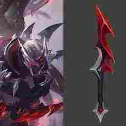 League of Legends - T1 Pyke Weapon - Cosplay Prop - 3D Print STL File
