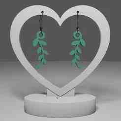 Leaves earrings