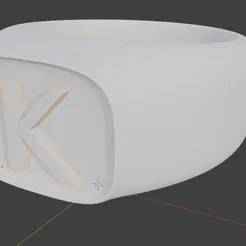 Letter "K" Signet Ring