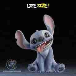 Life-Size Movie Blue Alien Dog 3D Printer File STL