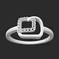 Lightweight women ring 3D Model - No.10