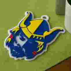 Liiga Mikkelin Jukurit keychain badge color printable and renderable