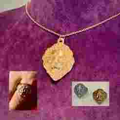 🦁✨ Lion Head Pendant • Fierce Jewelry • 3D Print Model (Set Part 1) ✨