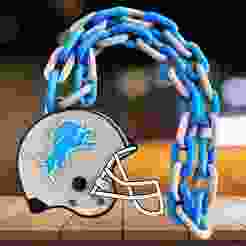 LIONS DRETROIT HELMET CHAIN