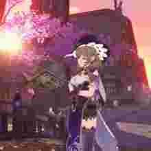 lisa minci  lantern genshin impact