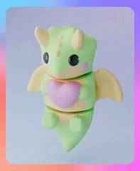 Little Ghost Keychain: Bat (Single Color)