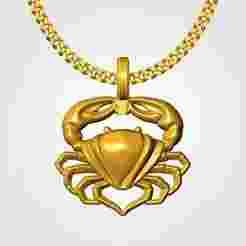 lobster pendant charm