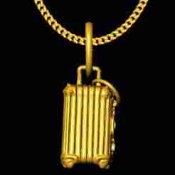 luggage bag pendant charm