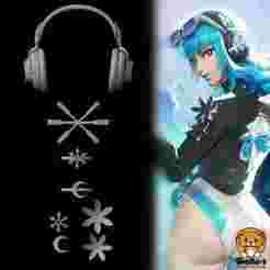 Luna Snow Cool Summer - Accesories - Marvel Rivals Cosplay Prop