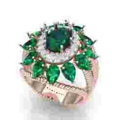 Luxury Rose Gold Ring