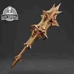 Mace of Molag Bal Skyrim Life Size Prop STL