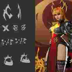 Magik Phoenix Demon Accessories - Marvel Rivals