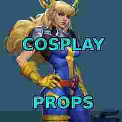 Magik X-men Retro Uniform costume Marvel Rivals  Cosplay Props for 3d printing