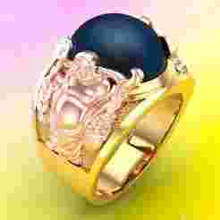 Maitreya Buddhas ring - God of wealth ring - Caishen ring - N920227