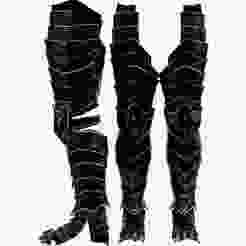 MALIKETH LEG ARMOR LIFE SIZE COSPLAY – THE BLACK BLADE ELDEN RING FAN ART STL