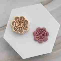 Mandala Polymer Clay Cutter