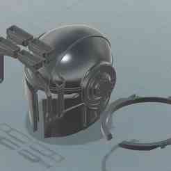 Mandalorian Concept Helmet #4 "Big Ear"