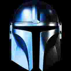 🌌 MANDALORIAN HELMET - Lifesize - Fan Art 3D Print Model