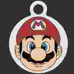 Mario Keyring