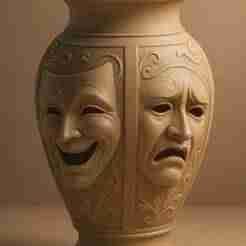 Mask Vase