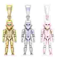 Masked Warrior Pendant