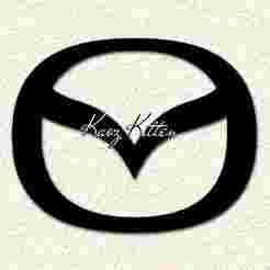 Mazda Auto Logo Car Symbol Wall Art Home Decor