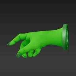 Mean Green Monster Hand - Holiday Wall Mount Decor