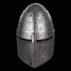 Medieval Cosplay - 14th Century Greathelm