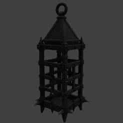 Medieval Lamp Cage