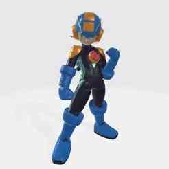 Mega Man Battle Network Pose 3