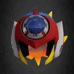 Mega Man X7 Axl Helmet for Cosplay