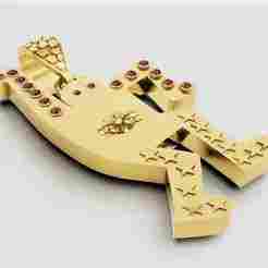 Men Funny Dance Pendant 3D Printable Model