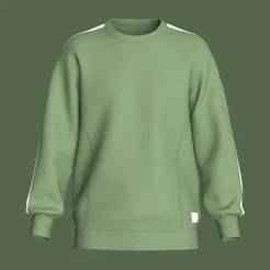 Mens Green Sweatshirt   | Marvelous / Clo3d / obj / fbx