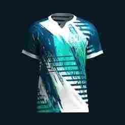 Mens Soccer Multi color Blue with white Jersey Player-10 | Marvelous / Clo3d / obj / fbx