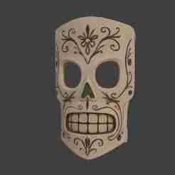 Mexican Day of the Dead Mask