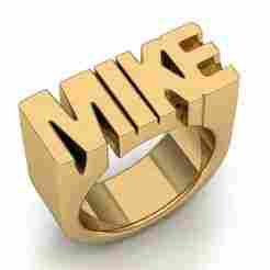 MIKE NAME RING