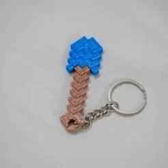 Minecraft Shovel Keyring