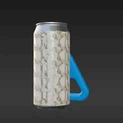 Minimalist Keychain Can Tab Opener - 3D Printed Gadget