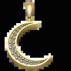 minimalist pendant 3D printable model