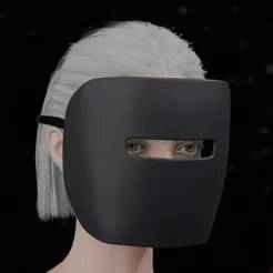 Minimalist Visor Mask - Perihelion Prints