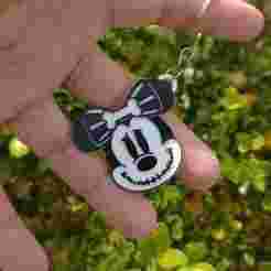 Minnie Halloween keychain