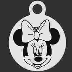 Minnie Mouse Keyring