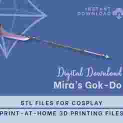 MIRA Weapon Gok-Do STL FILES [Kpop Demon Hunters]