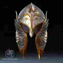 Mithril Oblivion Helmet 3D Printer File STL
