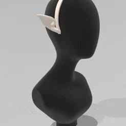 Mizuki Style Elf Ears Headband | Fantasy 3D Cosplay