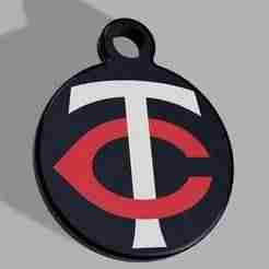 MLB - Minnesota Twins Keyring
